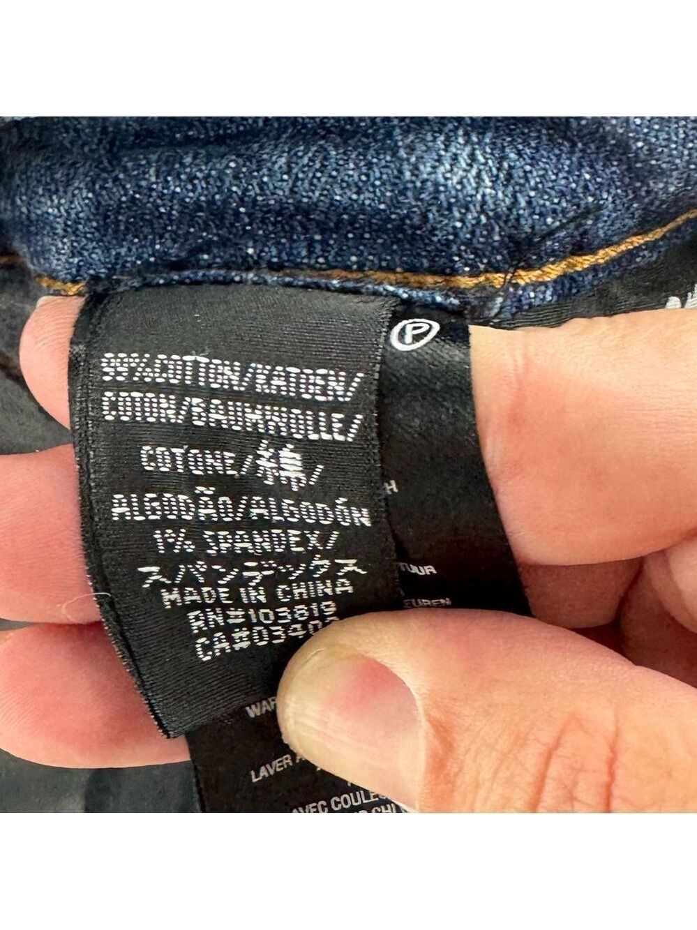 Harley Davidson Mid Rise Straight Leg Jeans - Picture 8 of 8